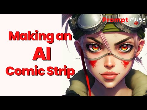 How to make a comic strip with AI : Midjourney