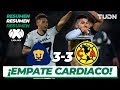 Resumen y Goles | Pumas 3 - 3 América | Liga Mx Clausura 202...