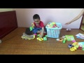 family fun pack Funny junior guy with brother play kids indoor playground. Super family fun Funny