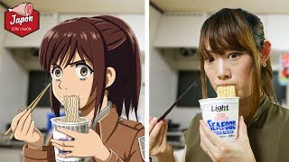 COMIDA EN EL ANIME vs VIDA REAL