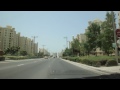 Driving all Palm Jumeirah Dubai United Arab Emirates