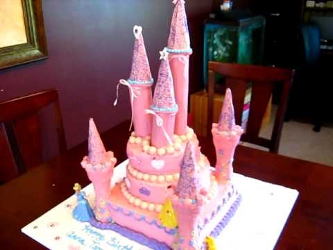 Birthday Party Ideas  Year  Girls on Please View My Recent Video  Little Mermaid Princess Cake  Http   Www