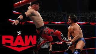 Rey Mysterio & Humberto Carrillo Vs. Andrade & Angel Garza Raw, March 2, 2020