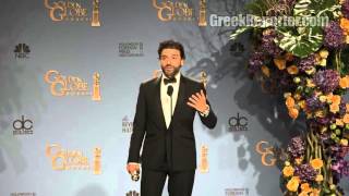Oscar Isaac Speaks Greek after his Golden Globe Win