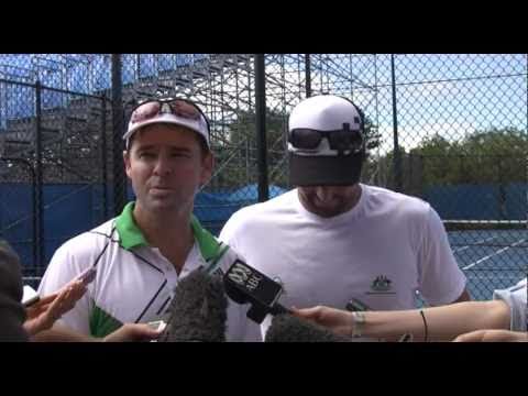 Todd and Pat on Davis Cup