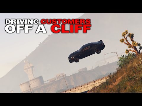 DRIVING CUSTOMERS OFF A CLIFF | UBER DRIVER KILLS (GTA 5 RP) (PART 2)