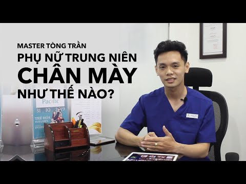 Master Tòng Trần | Phụ nữ trung niên nên xăm chân mày như thế nào ?