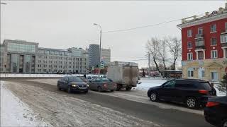Видео Улицы Челябинска, Ленинский район от Сергей Кан, улица Работниц, Челябинск, Россия