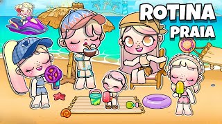 Rotina Na Praia Avatar World Rotinas E Histórias