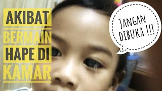 Gak Sengaja Kerekam !!! |  Anak Kecil Mainin HP