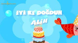 İyi Ki Doğdun Ali̇m - İsme Özel Kırmızı Balık Doğum Günü Şarkısı