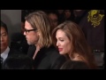 Brad Pitt and Angelina Jolie arrive at Moneyball premiere