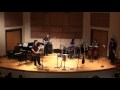 Latin Jazz : Mambo Influenciado (2 of 2) written by Chucho Valdes (Alexander Campos Senior Recital)