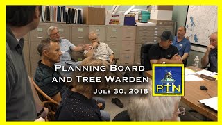 Pembroke Planning Board meets with the Tree Warden about new Taylor St. developments
