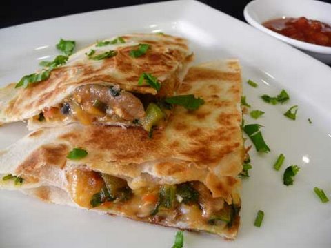 Photo Chicken Quesadilla Recipe Indian Style