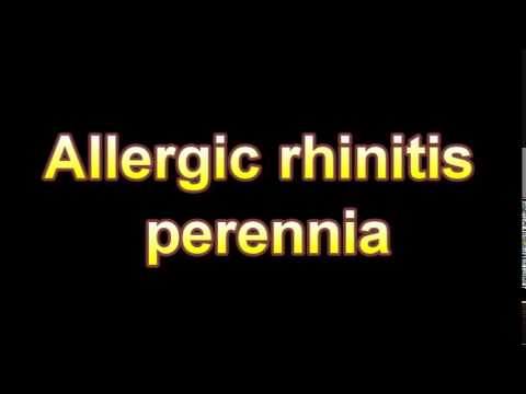 Header of Allergic Rhinitis
