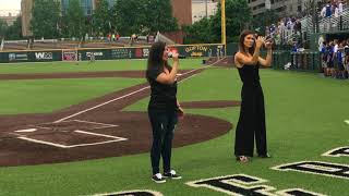 Dani Jack Performs National Anthem @ Hawkins Field // Vanderbilt University Baseball
