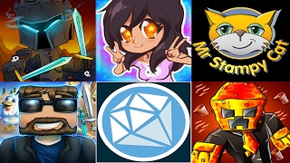 EVERY FAMOUS MINECRAFT YOUTUBER INTRO! (DanTDM, PopularMMOs, SSundee, Stampy, Preston, Aphmau)