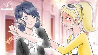 "SCHOOL GIRL CAT FIGHT" Miraculous Ladybug Season 2 Comic Dub | Valory Pierce