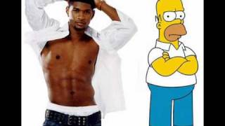OMG de Usher parece ser una copia de la canción de Homero Simpson