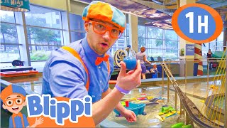 Blippi Visits A Childrens Museum Glazer 1 Hour Of Blippi Toys Educational Videos For Kids