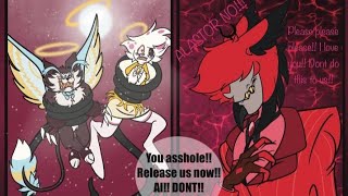 Hazbin Hotel Comic Alastor Says Goodbye To Husker And Angel Radiohuskerdust Comic
