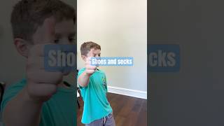Shoes And Socks Challenge
