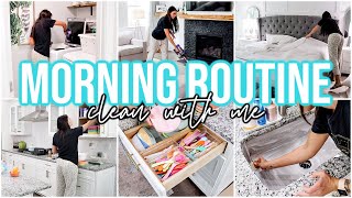 MORNING CLEANING ROUTINE | CLEAN WITH ME | MORE WITH MORROWS