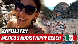 ZIPOLITE BEACH! Mexico's Nudist Hippy Paradise!