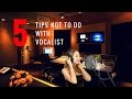 Producers NEVER DO THESE THINGS WITH VOCALISTS Feat Nina Sung