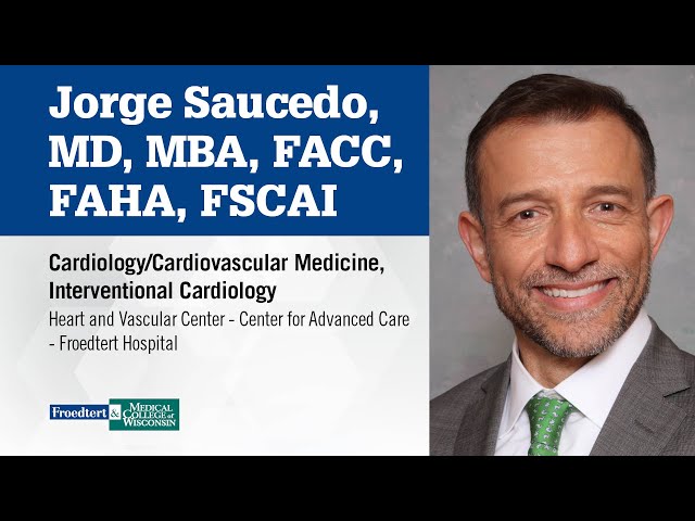 Watch Dr. Jorge Saucedo, cardiologist on YouTube.