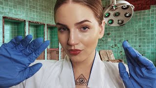 АСМР Детальный осмотр лица в перчатках • Detailed face exam with gloves