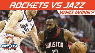Who Wins Houston Rockets vs Utah Jazz | Hoops N Brews