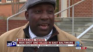 "There is a war going on in the city of Baltimore," A spree of violence rocks Baltimore