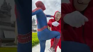 Team Spiderman Vs Joke Follow Me #Shorts