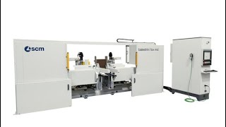 Espigadora Y Escoplo A Cnc Con Doble Cabezal Modelo Balestrini Fox Md De Scm
