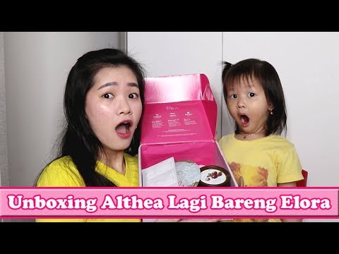 UNBOXING PAKET ALTHEA KOREA BARENG ELORA BELI SKINCARE LAGI - YouTube