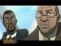 Exclusive Aaron McGruder (Boondocks) Talks BET Obama Clinton (part 2)