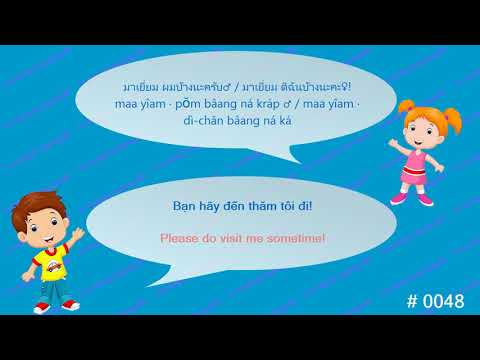 1800 câu tiếng Thái giao tiếp hằng ngày thông dụng nhất - Learn 1800 Thai phrases