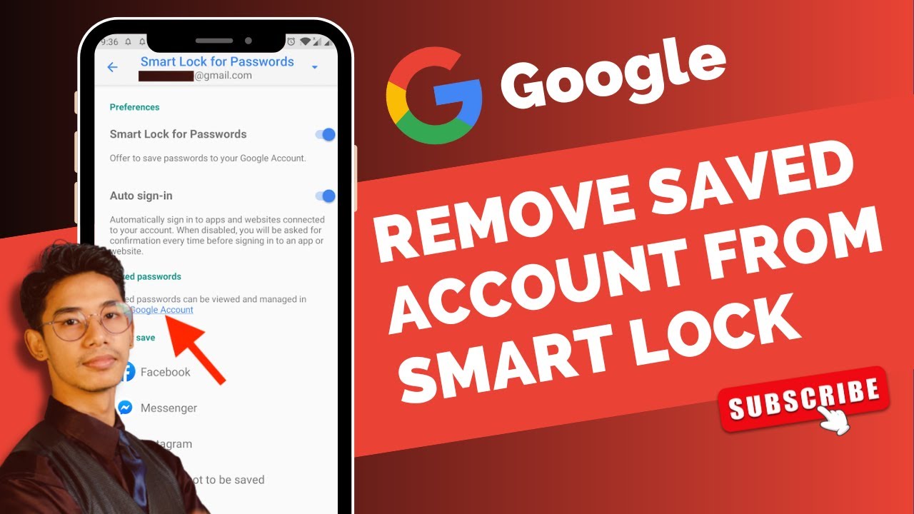 How to Remove Saved Account from Google Smart Lock ! How to Remove Saved Account from Google Smart Lock !