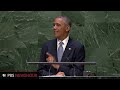 Obama takes Russia, Syria to task in UN speech