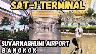 Suvarnabhumi Airport Bangkok, Thailands New Midfield Satellite Terminal Sat-1 Terminal Bkk