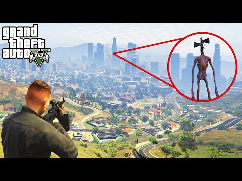I Found Siren Head on GTA 5 Ep.4 (Grand Theft Auto V)