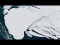 Massive iceberg breaks off Antarctica’s Brunt Ice Shelf, seen from space