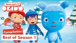 Best Of Season 1 Compilation Messy Goes To Okido Cartoons For Kids