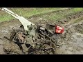 Yanmar 2 Wheel Tractor Plowing Race