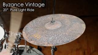 Meinl Cymbals B20VPLR Byzance 20" Vintage Pure Light Ride Cymbal