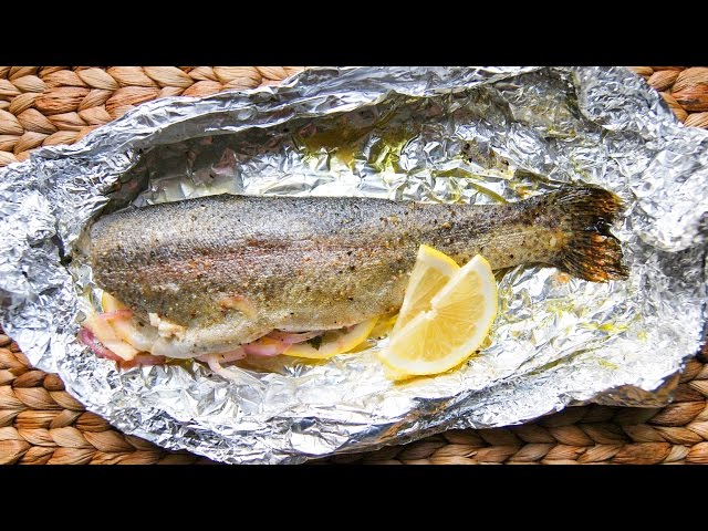 Watch Easy Oven Baked Trout Recipe on YouTube.