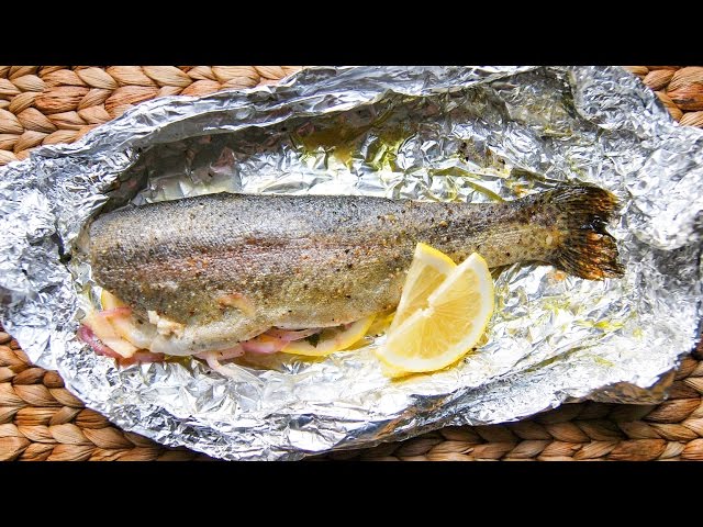 Watch EASY 20-Minute Oven Baked Trout Recipe on YouTube.