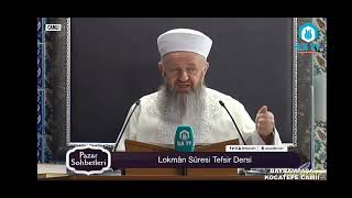 Hazreti Lokman Aleyhisselamın Nasihatleri - Ali Ulvi Uzunlar Hocaefendi Pazar Sohbetinden